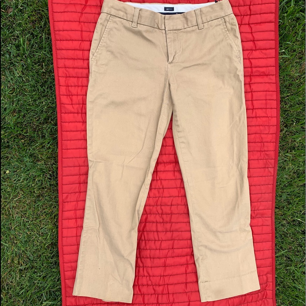 Gap Khaki ankle pants.